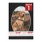 Black Suede Mat Board for 12x18 Frames - Oval Opening for 10x15 Photos